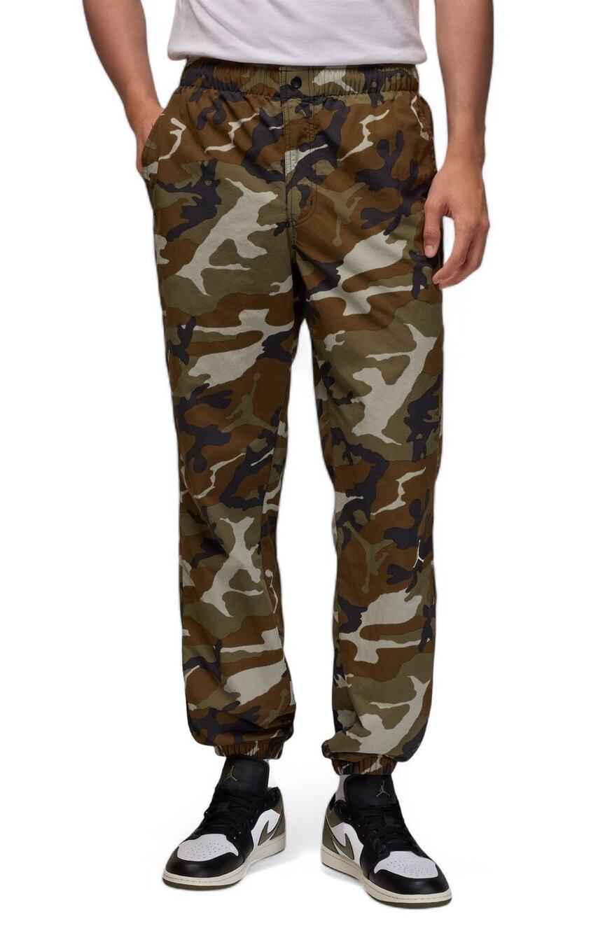 Jordan Pants MVP Mens Medium Camo Army Green Brown Joggers Nike FZ3529-380 NWT